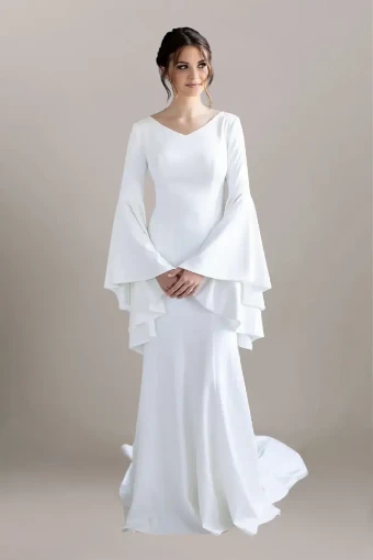 Modest Bridal Collection 138605 #0 default Ivory thumbnail