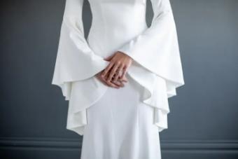 Modest Bridal Collection 138605 #14 Ivory thumbnail