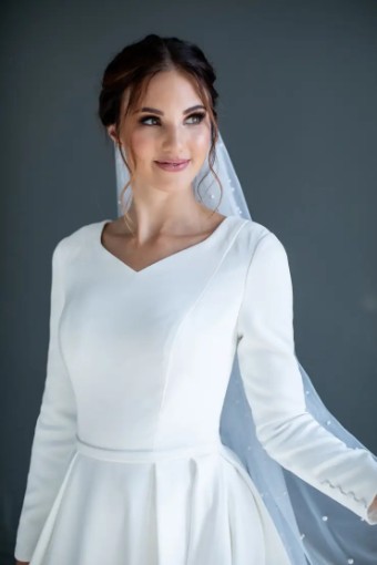 Modest Bridal Collection 138621 #7 default Ivory thumbnail