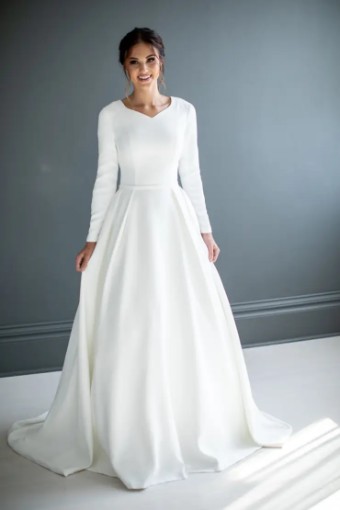 Modest Bridal Collection 138621 #0 default Ivory thumbnail