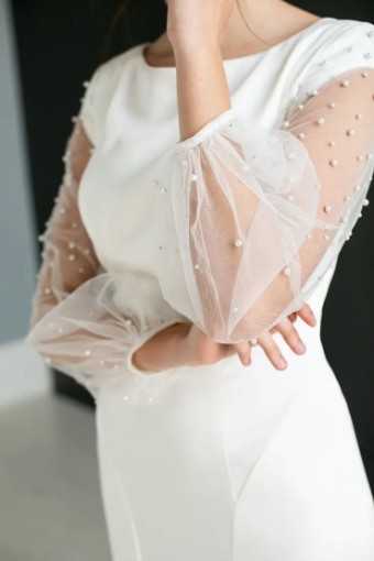 Modest Bridal Collection 138624 #2 Ivory thumbnail
