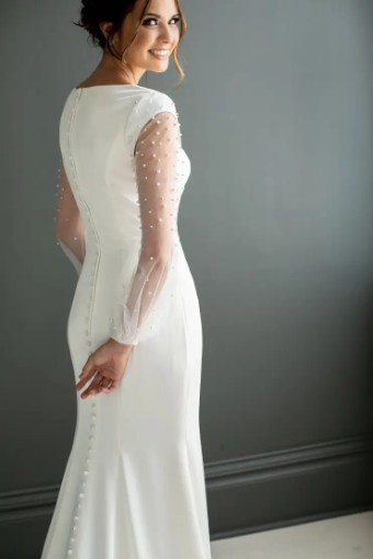 Modest Bridal Collection 138624 #7 Ivory thumbnail