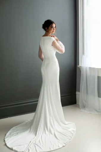 Modest Bridal Collection 138624 #1 Ivory thumbnail