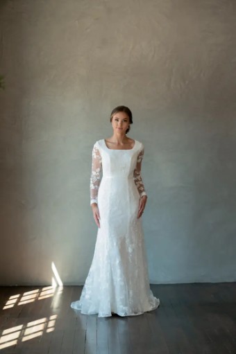 Modest Bridal Collection 140604 #12 Ivory thumbnail