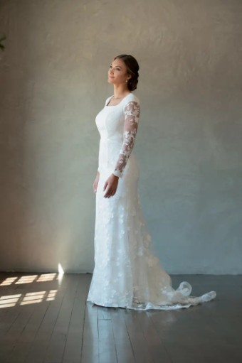Modest Bridal Collection 140604 #11 Ivory thumbnail