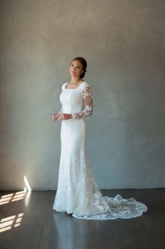 Modest Bridal Collection 140604 #3 Ivory thumbnail