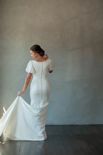Modest Bridal Collection 140606 #15 Ivory thumbnail
