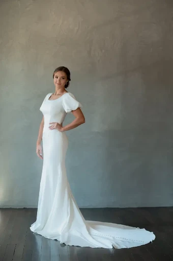 Modest Bridal Collection 140606 #7 Ivory thumbnail
