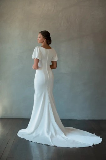 Modest Bridal Collection 140606 #8 Ivory thumbnail