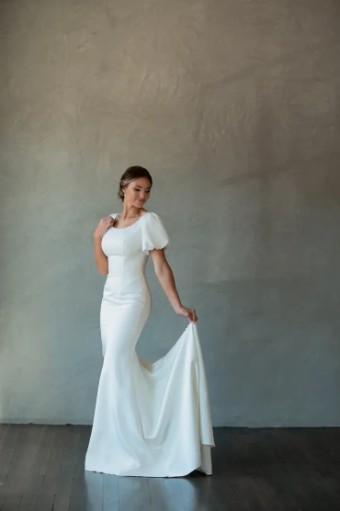Modest Bridal Collection 140606 #14 Ivory thumbnail