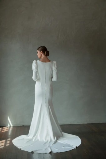 Modest Bridal Collection 140615 #8 Ivory thumbnail