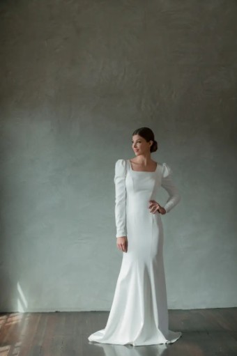Modest Bridal Collection 140615 #22 Ivory thumbnail