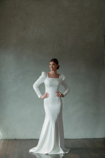 Modest Bridal Collection 140615 #3 Ivory thumbnail