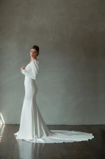 Modest Bridal Collection 140615 #6 Ivory thumbnail
