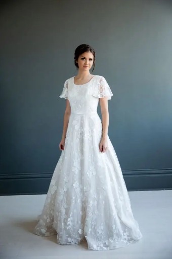 Modest Bridal Collection 136263 #0 default Ivory ivory/oyster thumbnail