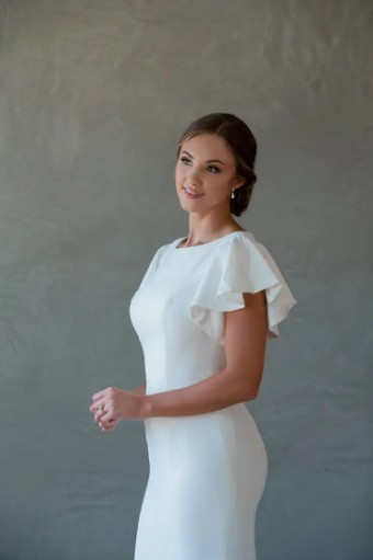 Modest Bridal Collection 140621 #3 Ivory thumbnail