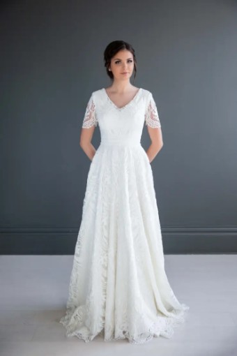 Modest Bridal Collection 136246 #0 default Ivory thumbnail