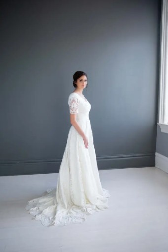 Modest Bridal Collection 136246 #7 Ivory thumbnail