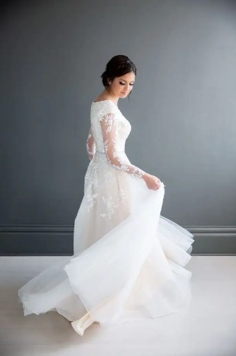 Modest Bridal Collection 136260 #9 default Ivory thumbnail