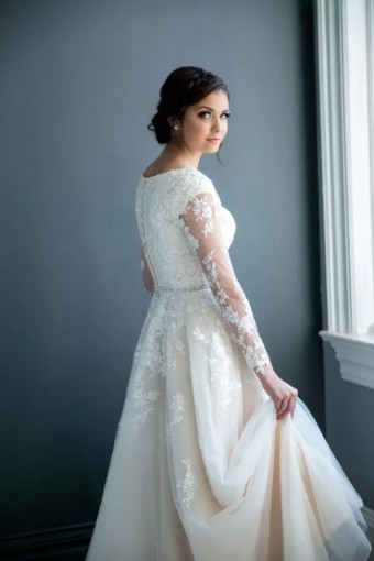 Modest Bridal Collection 136260 #0 default Ivory thumbnail
