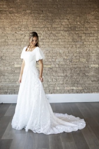 Modest Bridal Collection 142403 #3 Ivory thumbnail