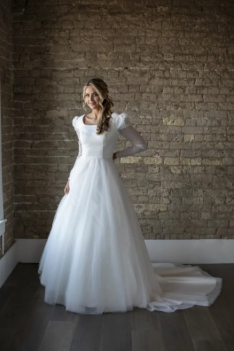 Modest Bridal Collection 142404 #0 default Ivory thumbnail