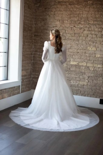 Modest Bridal Collection 142404 #2 default Ivory thumbnail
