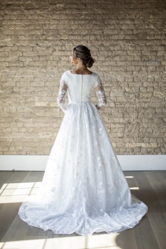 Modest Bridal Collection 142410 #2 default Ivory thumbnail