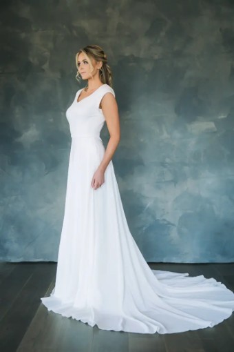 Modest Bridal Collection 142416 #2 default Ivory thumbnail