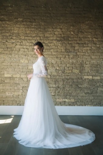 Modest Bridal Collection 142422 #2 default ivory/oyster thumbnail
