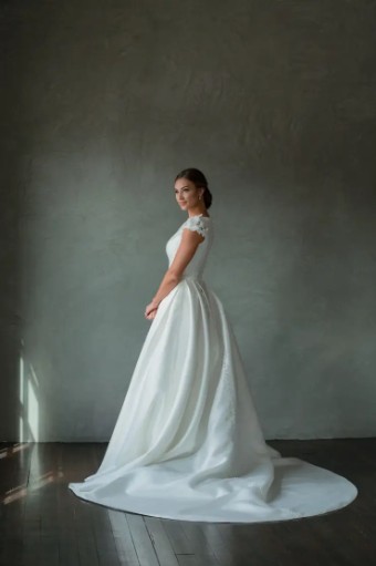 Modest Bridal Collection 140609 #12 Ivory thumbnail