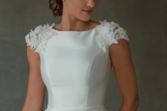 Modest Bridal Collection 140609 #6 Ivory thumbnail