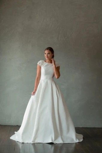 Modest Bridal Collection 140609 #16 Ivory thumbnail