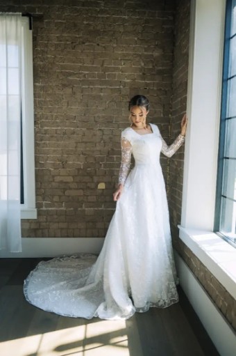 Modest Bridal Collection 142414 #2 default Ivory thumbnail