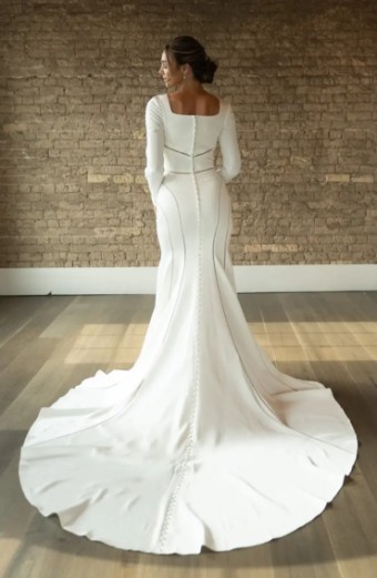 Modest Bridal Collection 142408 #1 default Ivory/Nude thumbnail