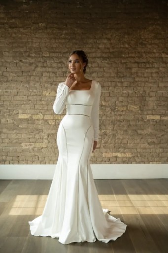 Modest Bridal Collection 142408 #0 default Ivory/Nude thumbnail