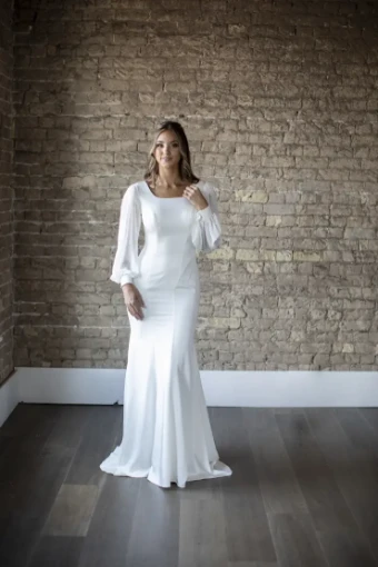 Modest Bridal Collection 142411 #0 default Ivory thumbnail