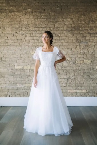 Modest Bridal Collection 142406 #0 default Ivory thumbnail
