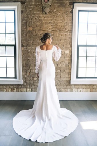 Modest Bridal Collection 142405 #1 default Ivory thumbnail