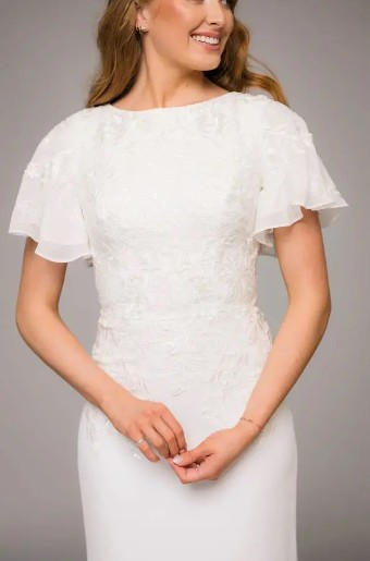 Modest Bridal Collection 143406 #3 default Ivory thumbnail