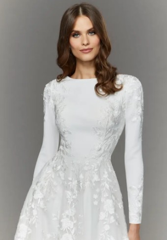 Morilee 138368 #1 Ivory thumbnail