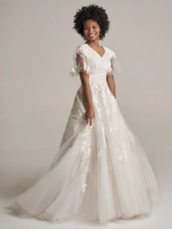 Rebecca Ingram 139190 #0 default Ivory/Blush (Natural Illusion) thumbnail