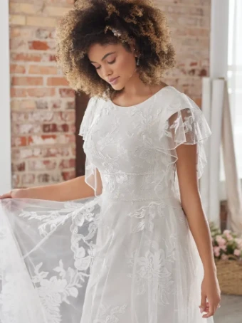 Rebecca Ingram 138123 #6 Ivory/Mauve thumbnail