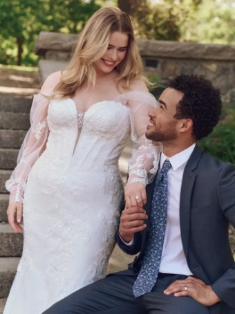 Maggie Sottero 144838 #9 Ivory Ivory over Soft Blush/Natural Illusion thumbnail