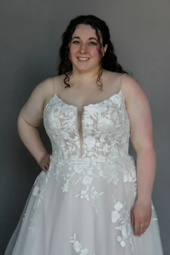 Dream Collection 143119 #1 Ivory/Lavender/Nude thumbnail