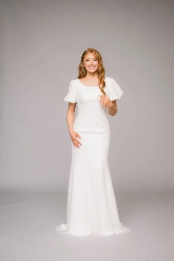 Modest Bridal Collection 143402 #3 Ivory thumbnail