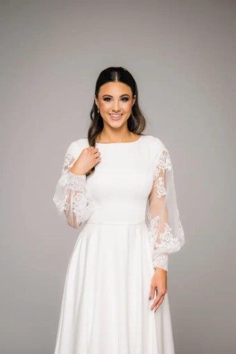 Modest Bridal Collection 143404 #5 default Ivory thumbnail