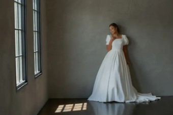 Modest Bridal Collection 140607 #1 Ivory thumbnail