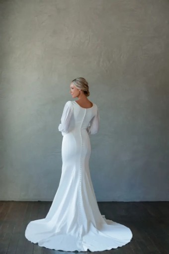 Modest Bridal Collection 140603 #6 Ivory thumbnail