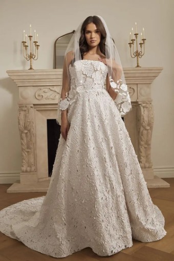 Casablanca Bridal 143206 #5 Nude/Ivory thumbnail
